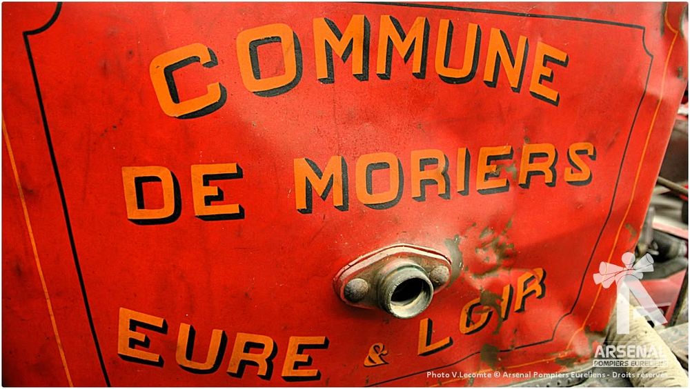 Plaque Commune de Moriers